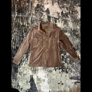 Men's Corduroy Shirt Jacket - Casual Outerwear